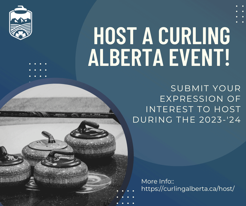 Host a Provincial Qualifier or Championship! Curling Alberta